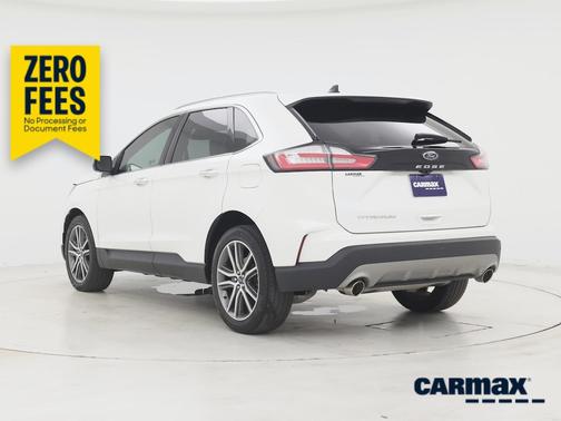 White 2021 Ford Edge Titanium