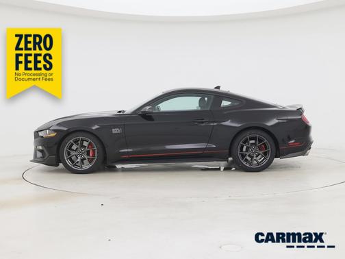 Black 2022 Ford Mustang Mach 1