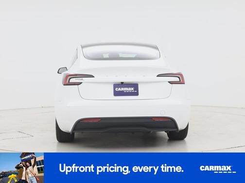 White 2025 Tesla Model 3 Long Range