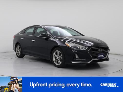Black 2018 Hyundai SONATA Limited
