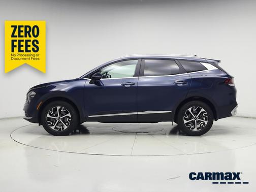 Blue 2023 Kia Sportage Hybrid EX