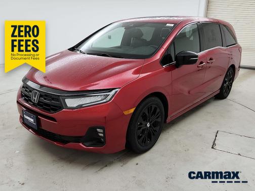 Red 2025 Honda Odyssey Sport-L
