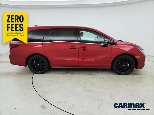 Red 2025 Honda Odyssey Sport-L