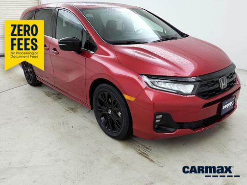 Red 2025 Honda Odyssey Sport-L