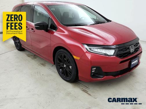 Red 2025 Honda Odyssey Sport-L
