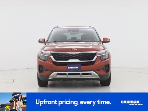 Orange 2021 Kia Seltos S