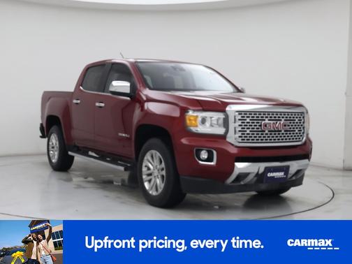 Red 2018 GMC Canyon Denali