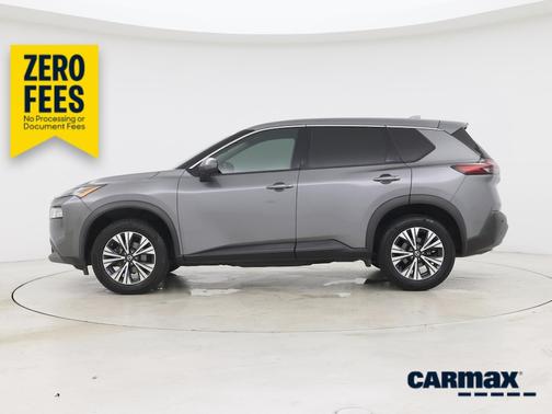 Gray 2021 Nissan Rogue SV