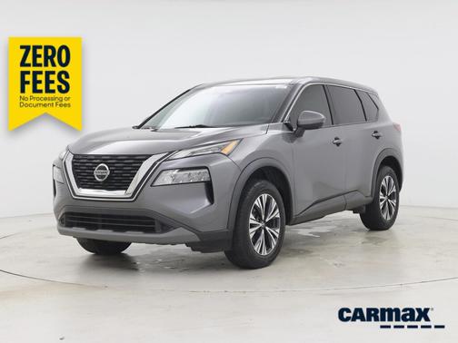 Gray 2021 Nissan Rogue SV