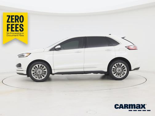 White 2022 Ford Edge Titanium
