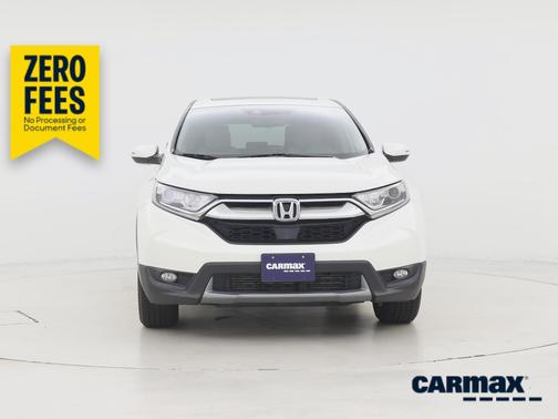 White 2018 Honda CR-V EX-L