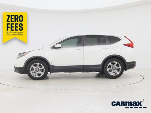 White 2018 Honda CR-V EX-L