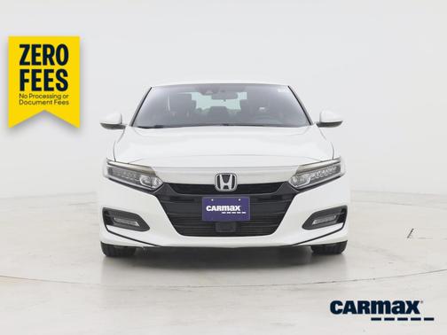 White 2018 Honda Accord Sport