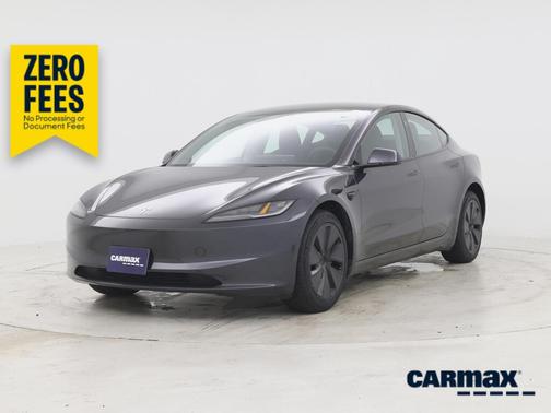 Gray 2025 Tesla Model 3 Long Range