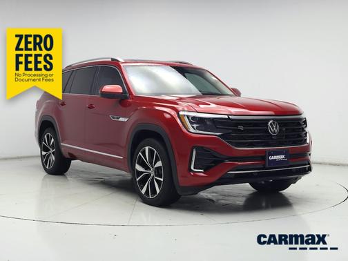 Red 2024 Volkswagen Atlas SEL Premium R-Line