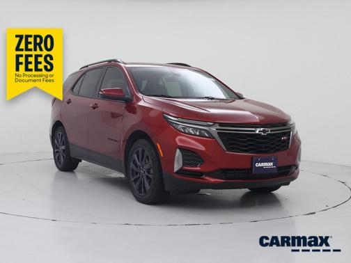 Red 2023 Chevrolet Equinox RS
