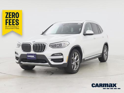 White 2020 BMW X3 sDrive30i