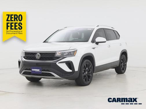 White 2023 Volkswagen Taos SE
