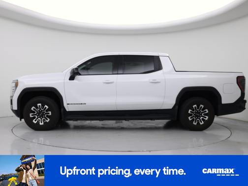 White 2026 GMC Sierra EV Extended Range Elevation
