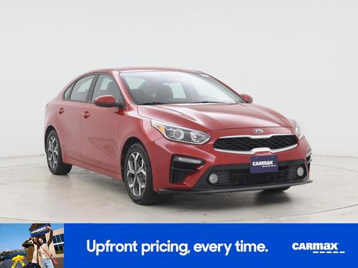 Red 2021 Kia Forte LXS