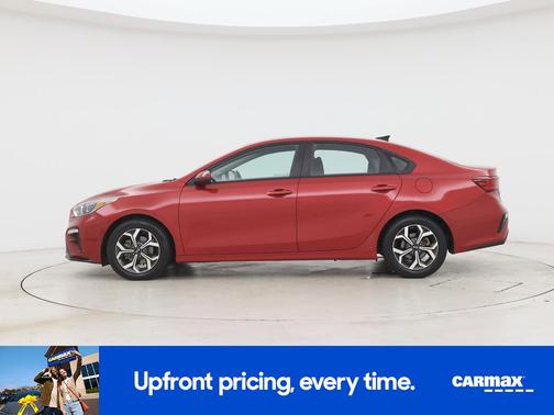 Red 2021 Kia Forte LXS