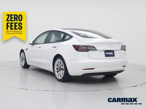 White 2021 Tesla Model 3 Standard Range Plus