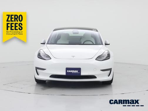 White 2021 Tesla Model 3 Standard Range Plus