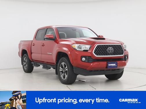 Red 2018 Toyota Tacoma TRD Sport