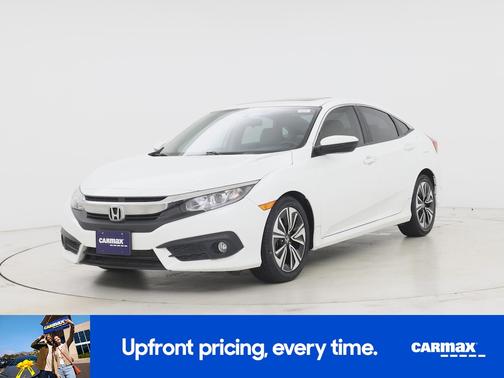 White 2018 Honda Civic EX-T