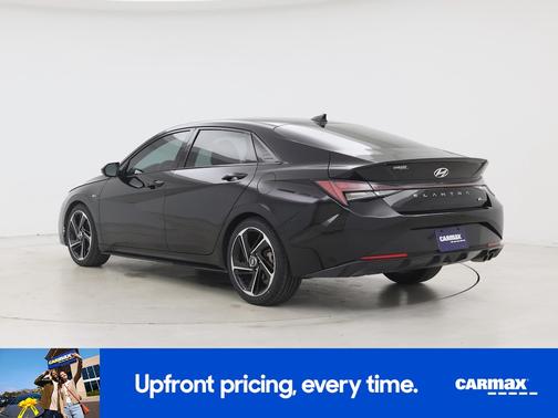 Black 2022 Hyundai ELANTRA N Line