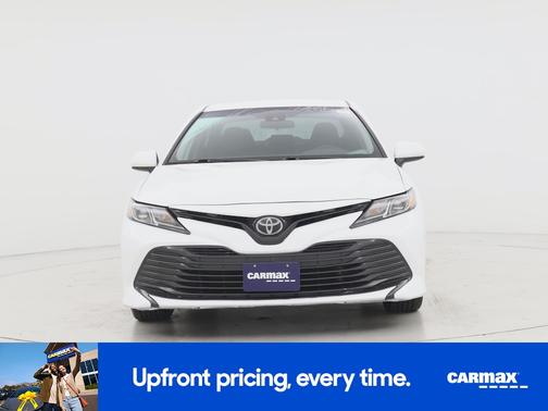 White 2019 Toyota Camry LE