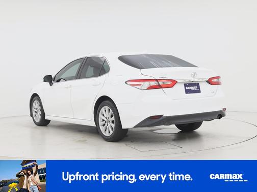 White 2019 Toyota Camry LE