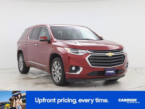 Red 2018 Chevrolet Traverse Premier