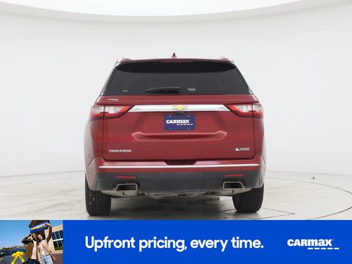 Red 2018 Chevrolet Traverse Premier