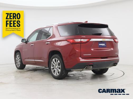 Red 2018 Chevrolet Traverse Premier