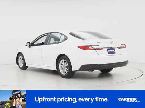 White 2025 Toyota Camry LE