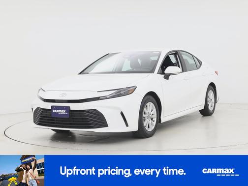 White 2025 Toyota Camry LE