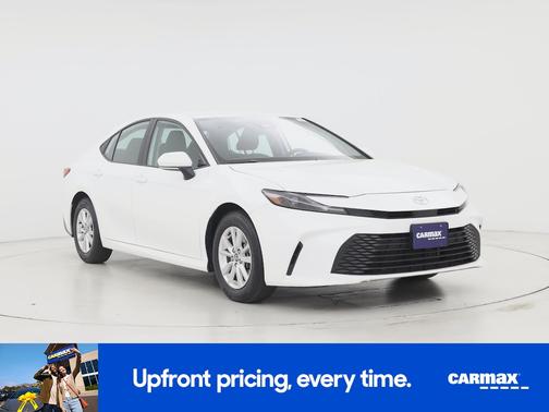 White 2025 Toyota Camry LE