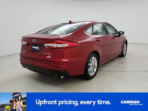 Red 2020 Ford Fusion SE