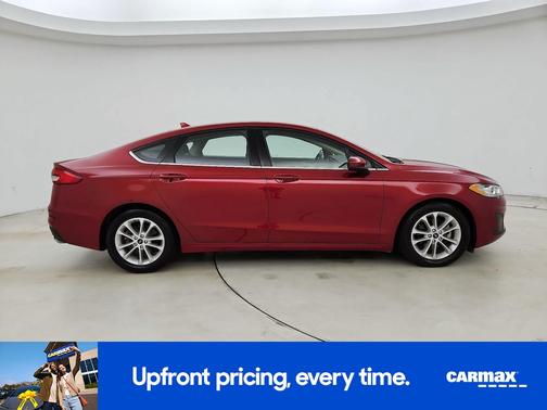 Red 2020 Ford Fusion SE