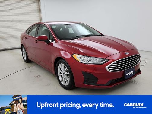 Red 2020 Ford Fusion SE