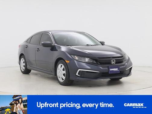 Blue 2019 Honda Civic LX