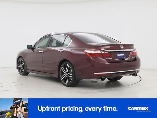 Burgundy 2016 Honda Accord Sport