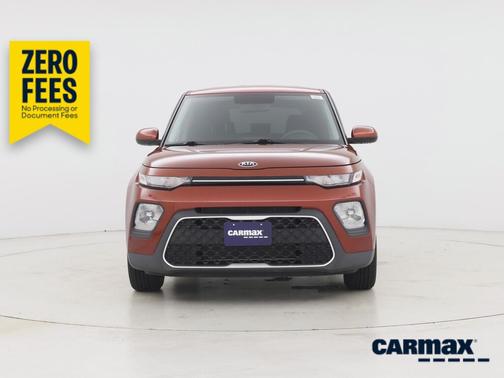 Orange 2021 Kia Soul LX