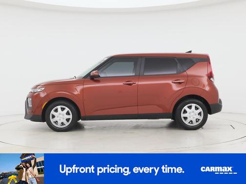 Orange 2021 Kia Soul LX