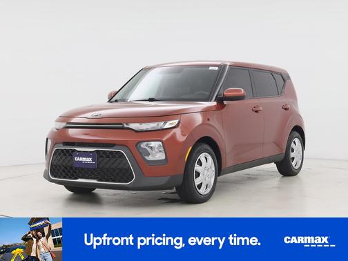 Orange 2021 Kia Soul LX