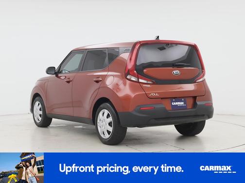 Orange 2021 Kia Soul LX