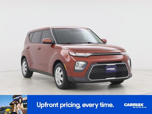 Orange 2021 Kia Soul LX