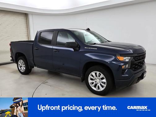 Blue 2022 Chevrolet Silverado 1500 Custom