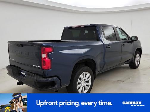 Blue 2022 Chevrolet Silverado 1500 Custom